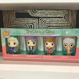 Funko The Golden Girls Character Glass Set